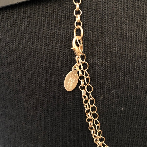 Cute turquoise- gold Necklace - Picture 4 of 8